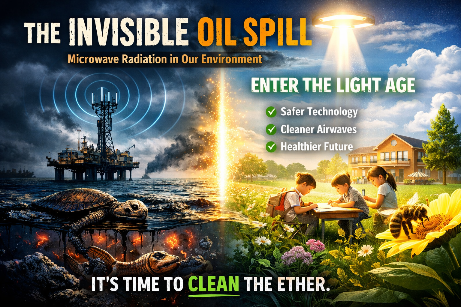 The Silent Saboteur: Why Non-Native EMF May Be Humanity’s Biggest Unfaced Co-Carcinogen — And the One Change That Could Protect Our Kids