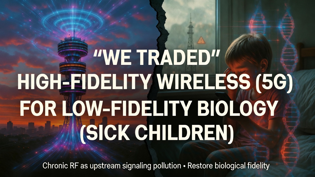 Low-Fidelity Biology: Why the Wireless Safety Debate Was Never About One Disease