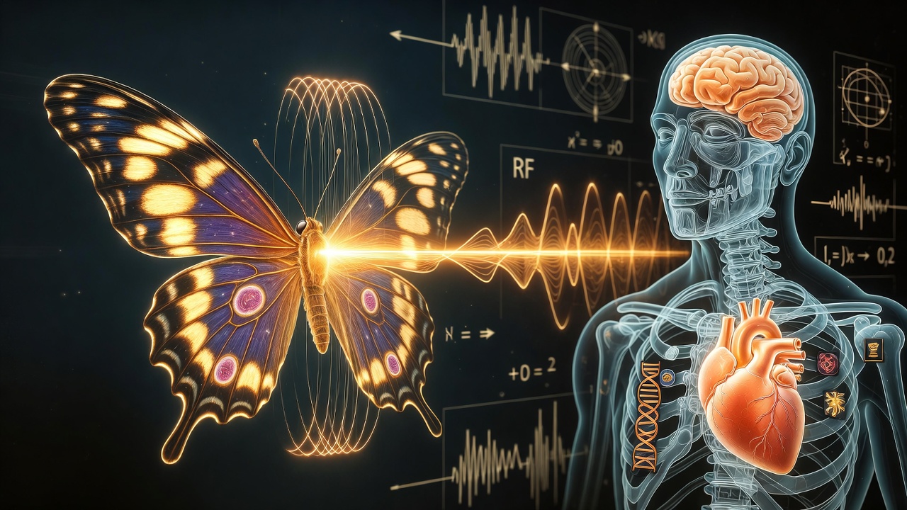 The Butterfly Effect in EMF Biology: Why Small Exposures Can Lead to Major Health Risks